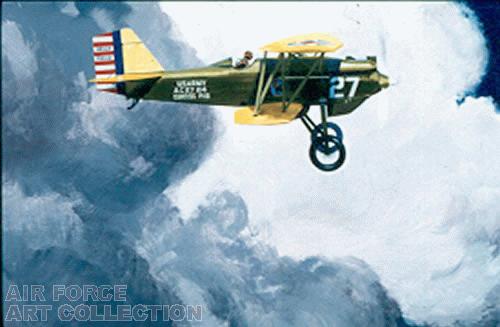 LT ROBERT SCOTT'S FIRST PURSUIT PLANE - 1932 - CURTIS HAWK P-1B